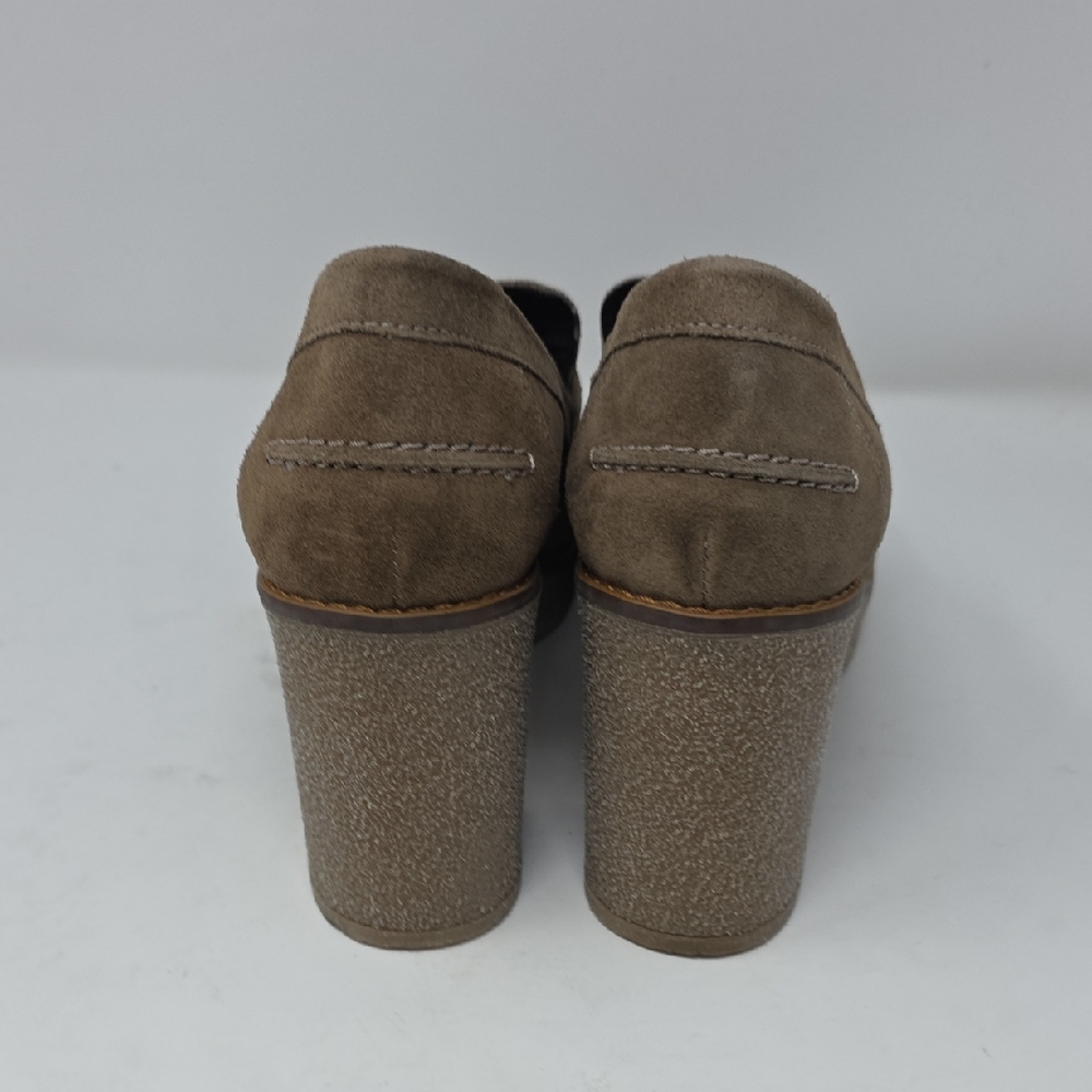 Aquatalia Elegant Brown Suede Women's Loafers Size 9 - Picture 4 of 7